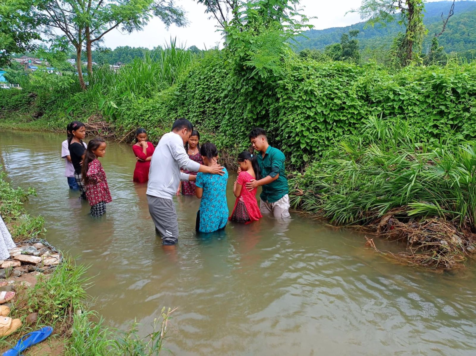 SAS girls baptism in Nepal 5 2024-07-13 at 1.39.26 PM